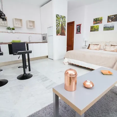 Good Vibes Estudio Deluxe Trinidad 1 Апартаменты Малага